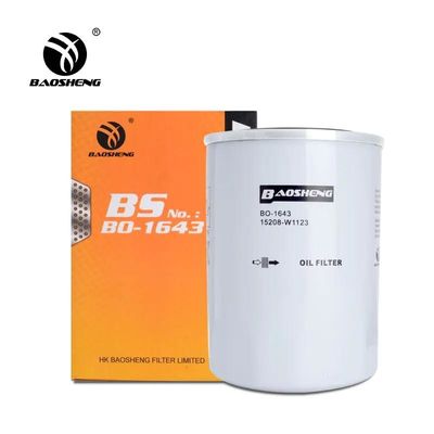 高温耐性 大容量掘削機オイルフィルター 898075676 5208-W3401 135mm 高さ エンジン保護